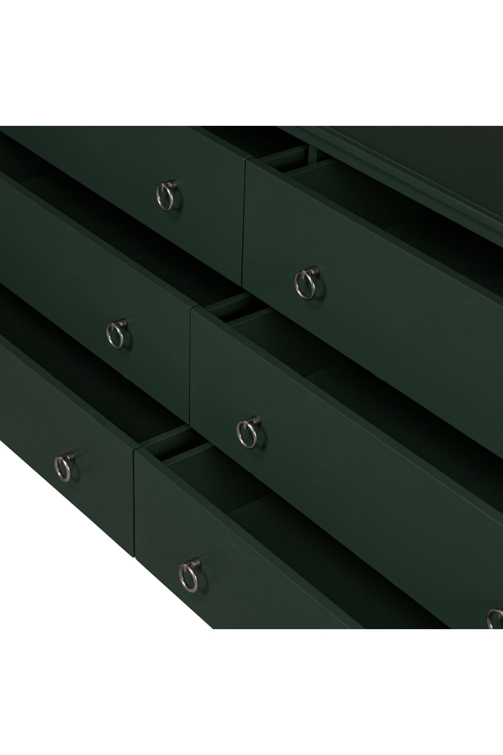 Modern European furniture - 6-Drawer Wooden Dresser - www.oroa.com
