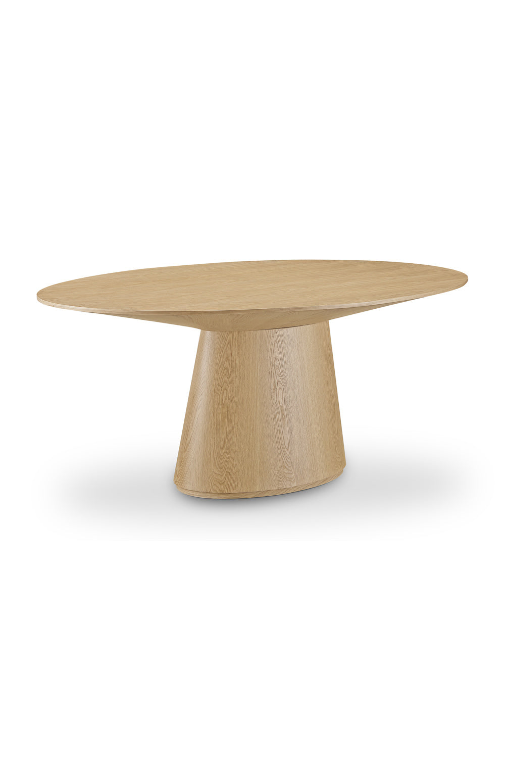 Oval Natural Oak Dining Table | Novi Living Otago