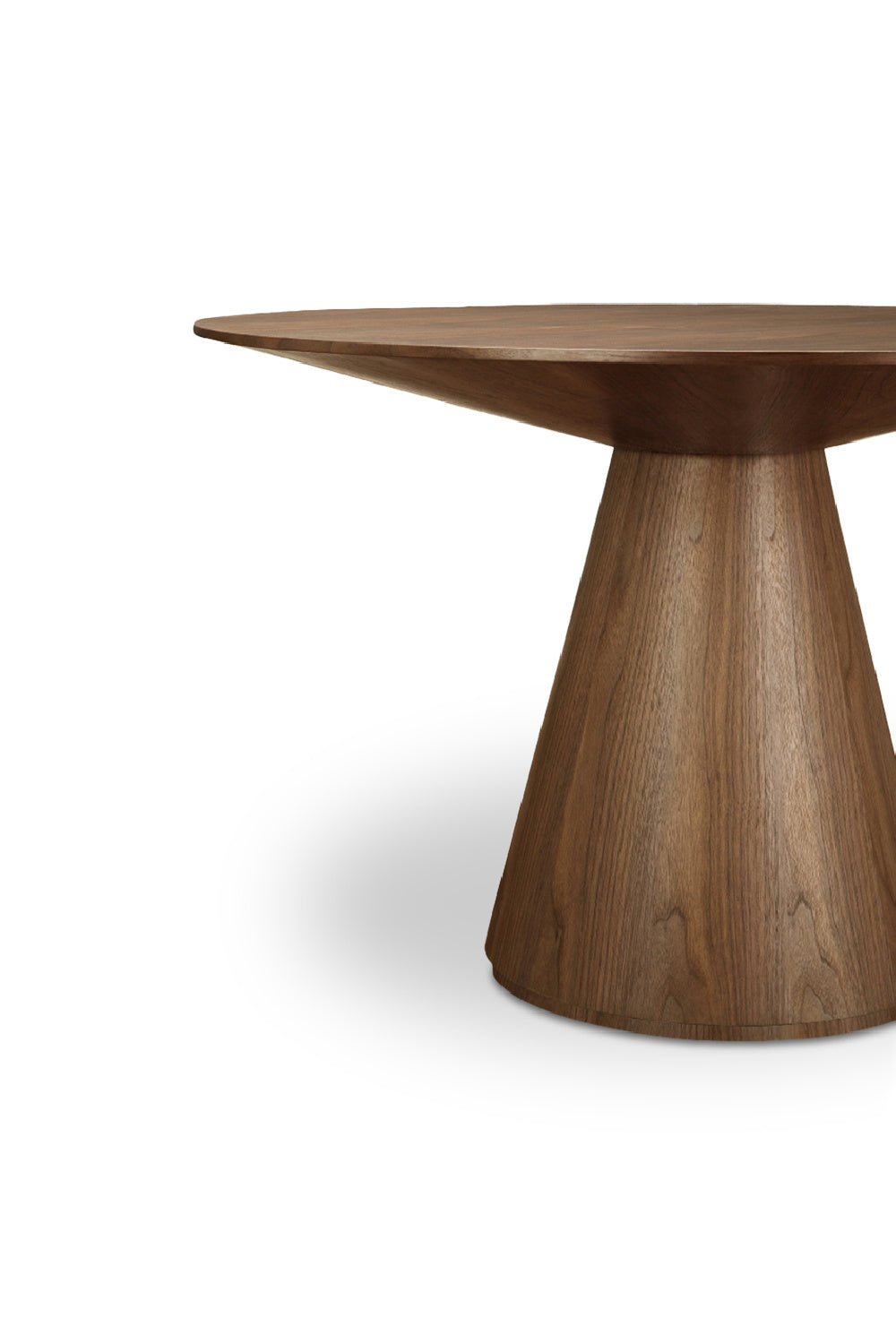 Modern European furniture - Round Wooden Dining Table - www.oroa.com