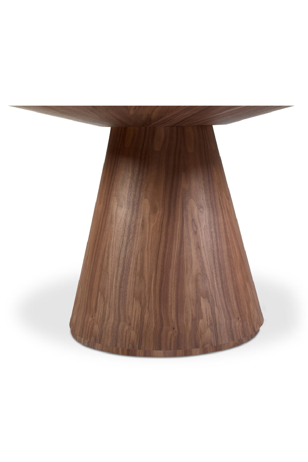 Modern European furniture - Round Oak Veneer Dining Table - www.oroa.com