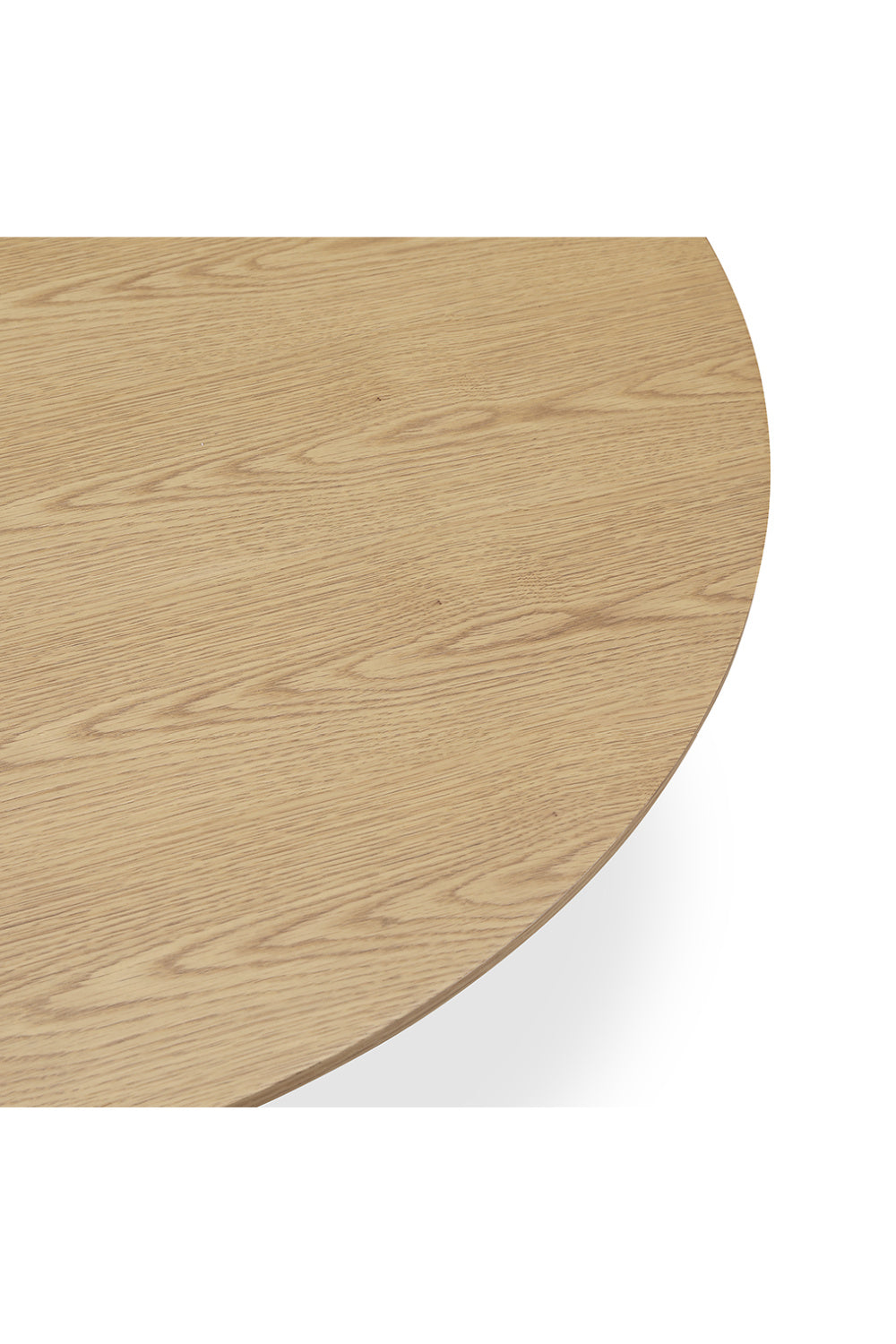 Modern European furniture - Round Oak Veneer Coffee Table - www.oroa.com