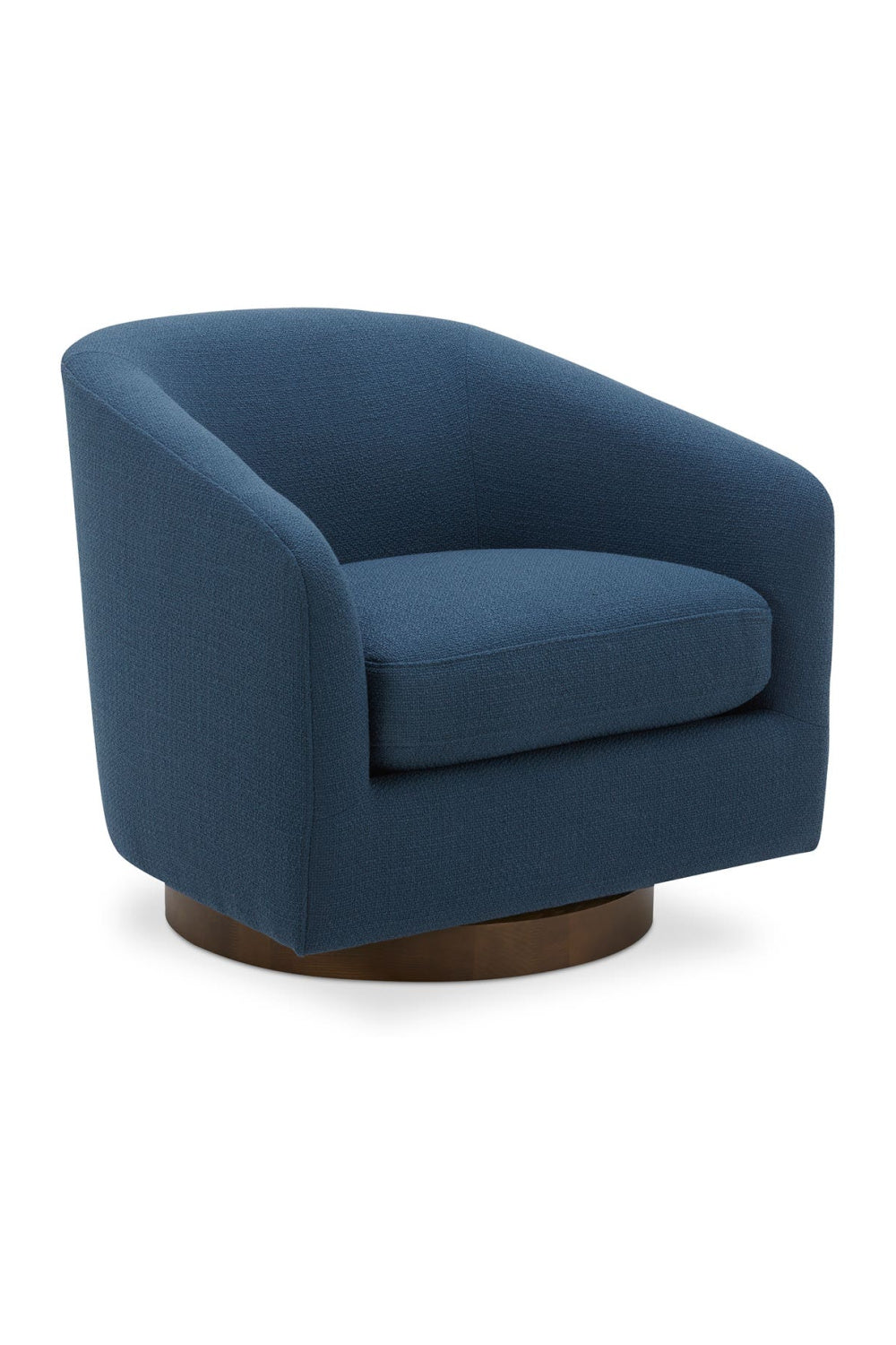 Modern European furniture - Curved Swivel Accent Chair - www.oroa.com