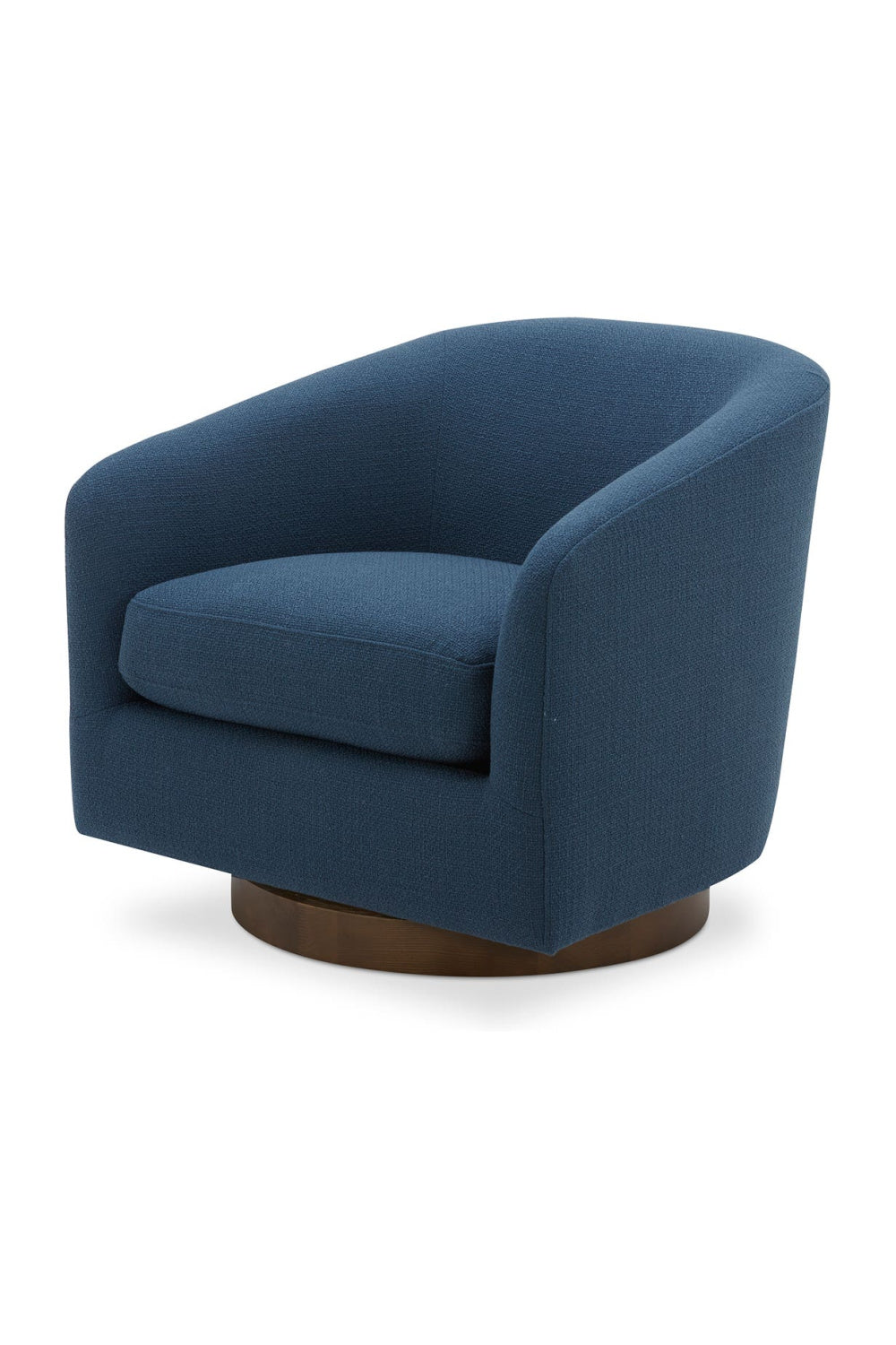 Modern European furniture - Curved Swivel Accent Chair - www.oroa.com