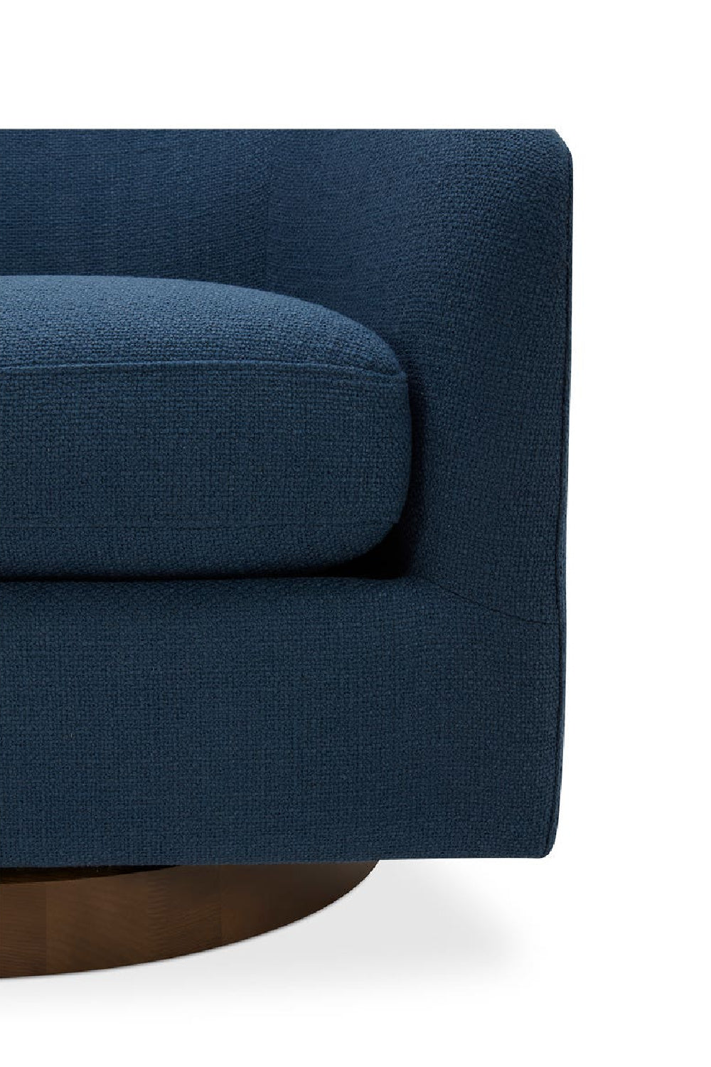 Modern European furniture - Curved Swivel Accent Chair - www.oroa.com