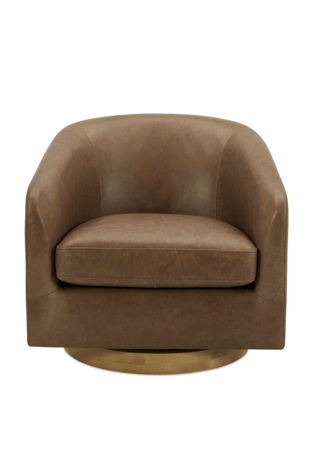 Modern European furniture - Curved Swivel Accent Chair - www.oroa.com
