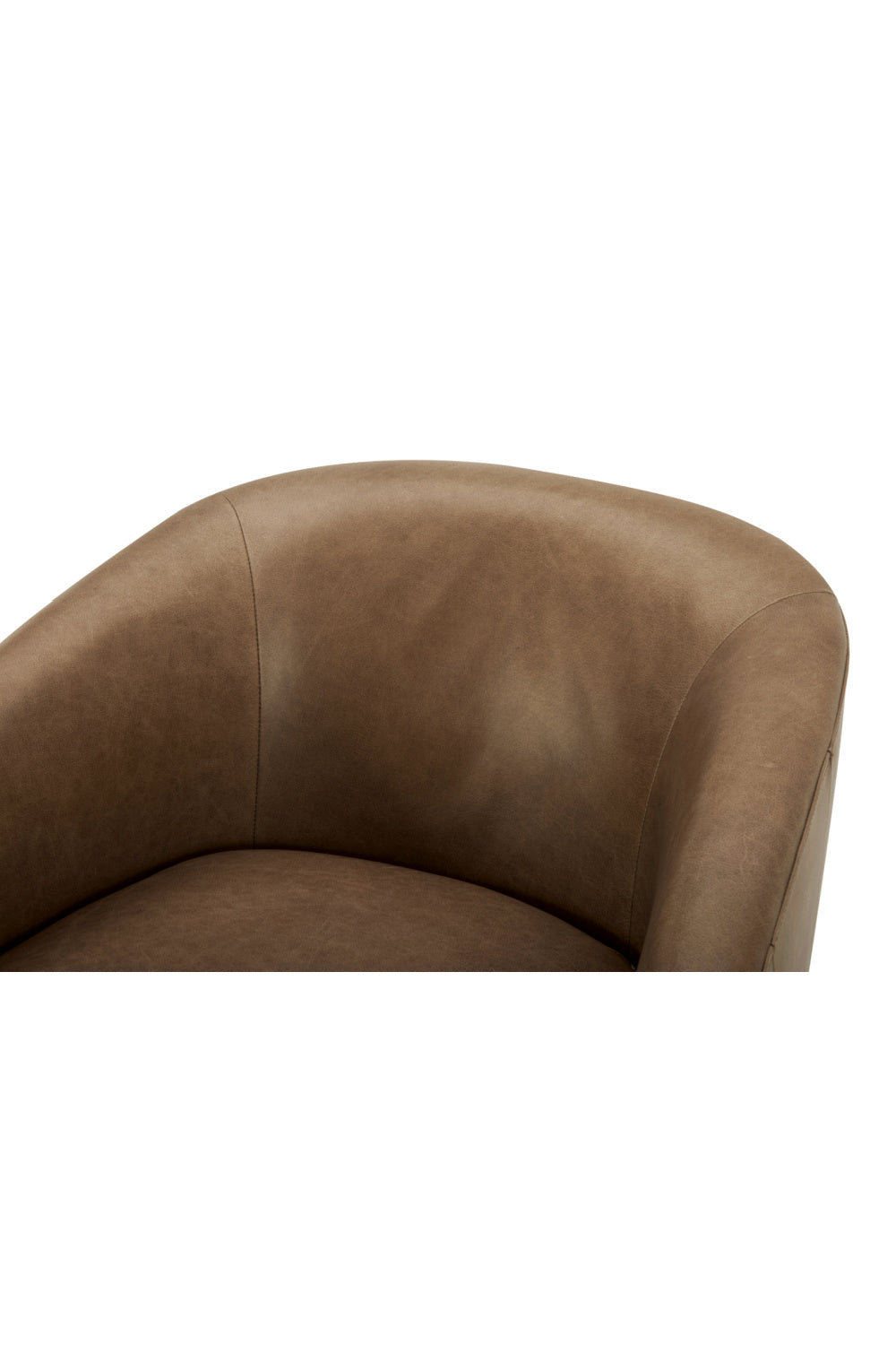 Modern European furniture - Curved Swivel Accent Chair - www.oroa.com