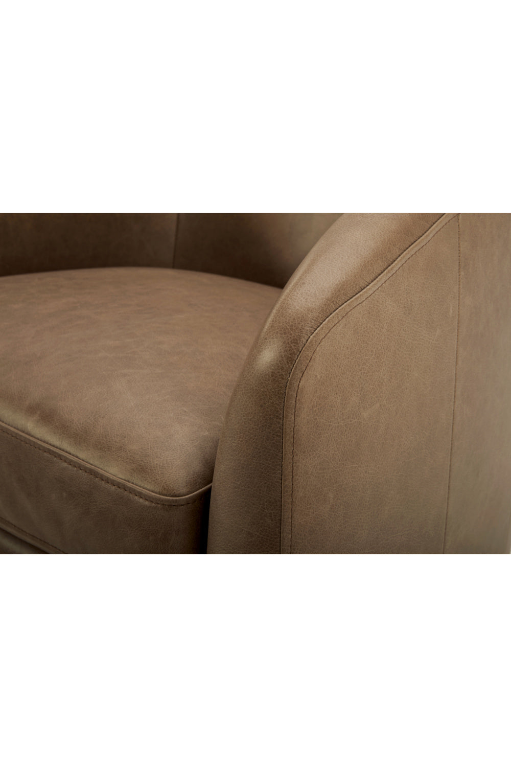 Modern European furniture - Curved Swivel Accent Chair - www.oroa.com