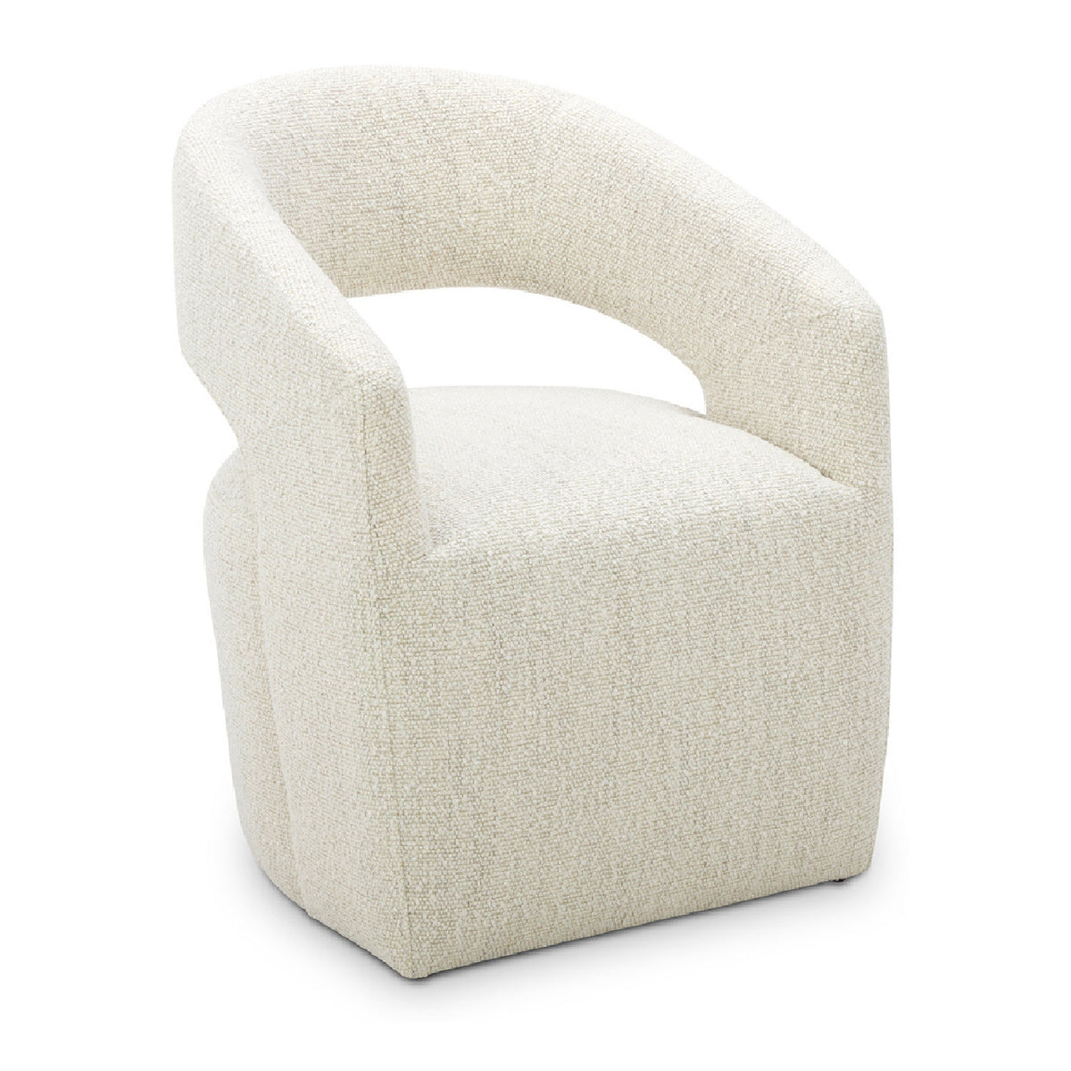 Modern European furniture - Split-Back Rolling Dining Chair - www.oroa.com