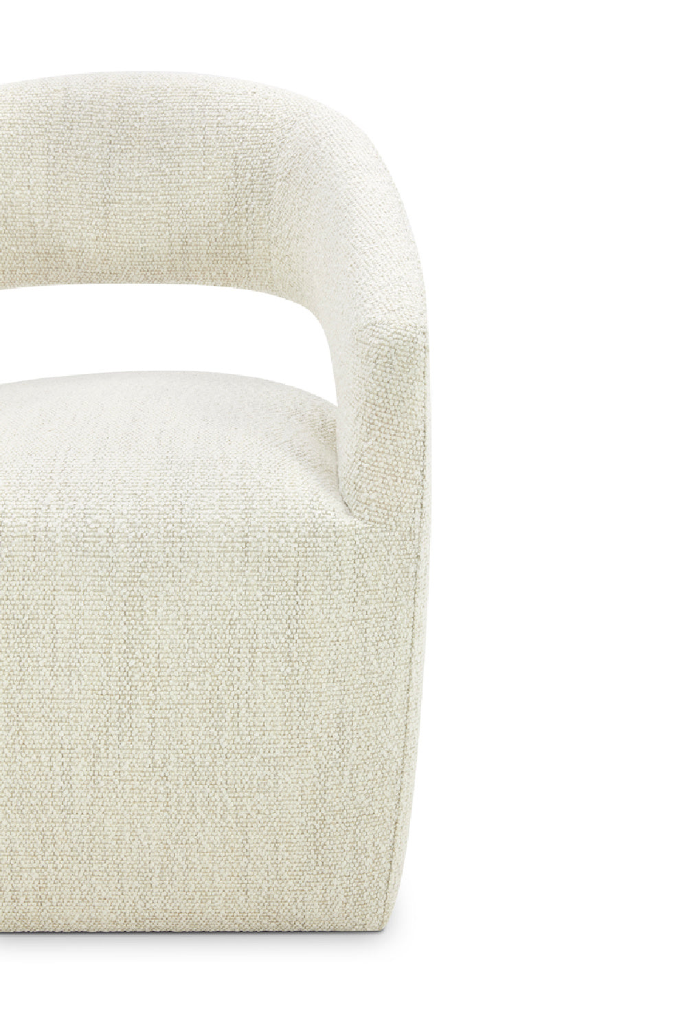 Split-Back Rolling Dining Chair | Novi Living Barrow | Oroa.com