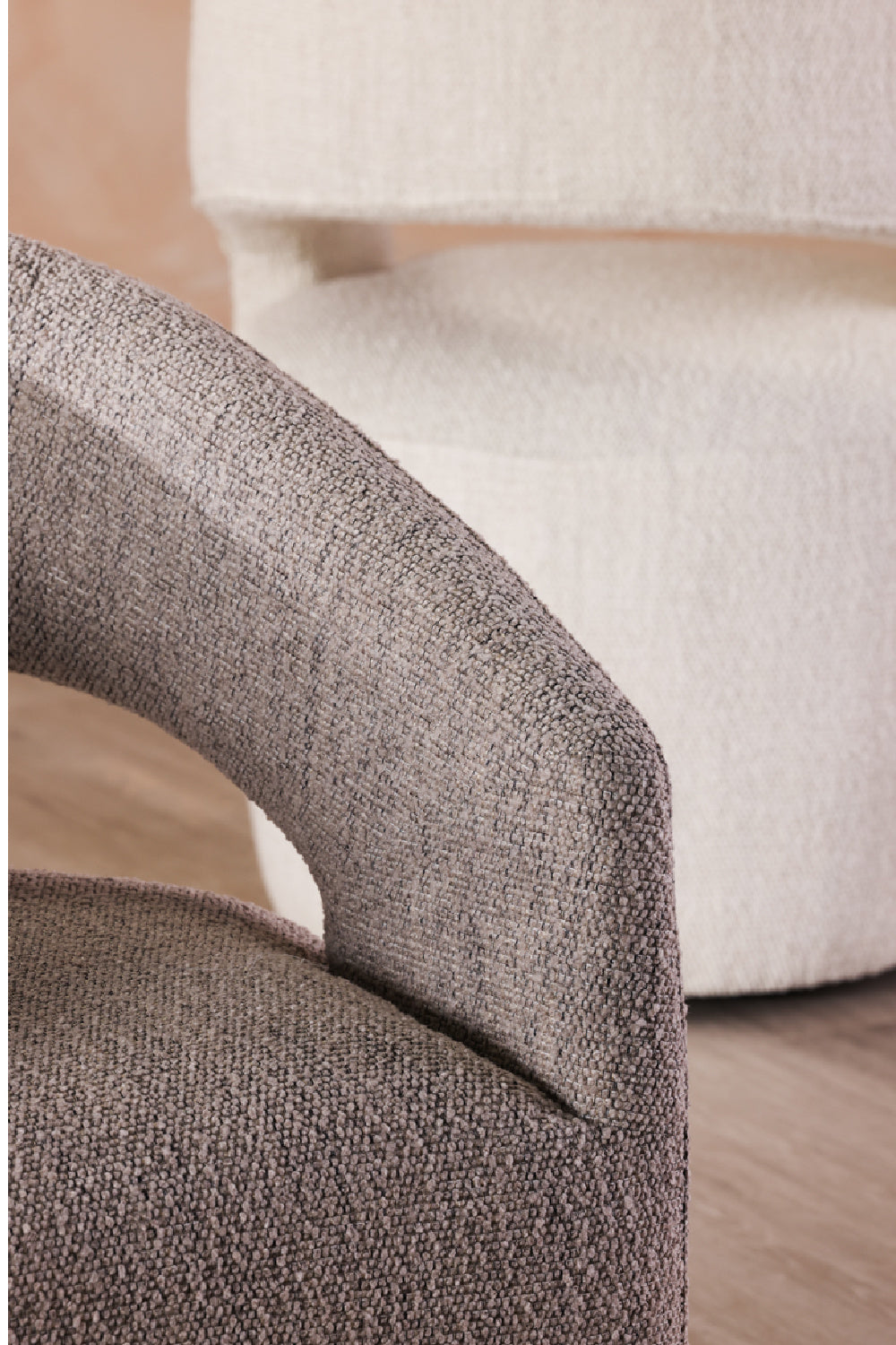 Modern European furniture - Split-Back Rolling Dining Chair - www.oroa.com