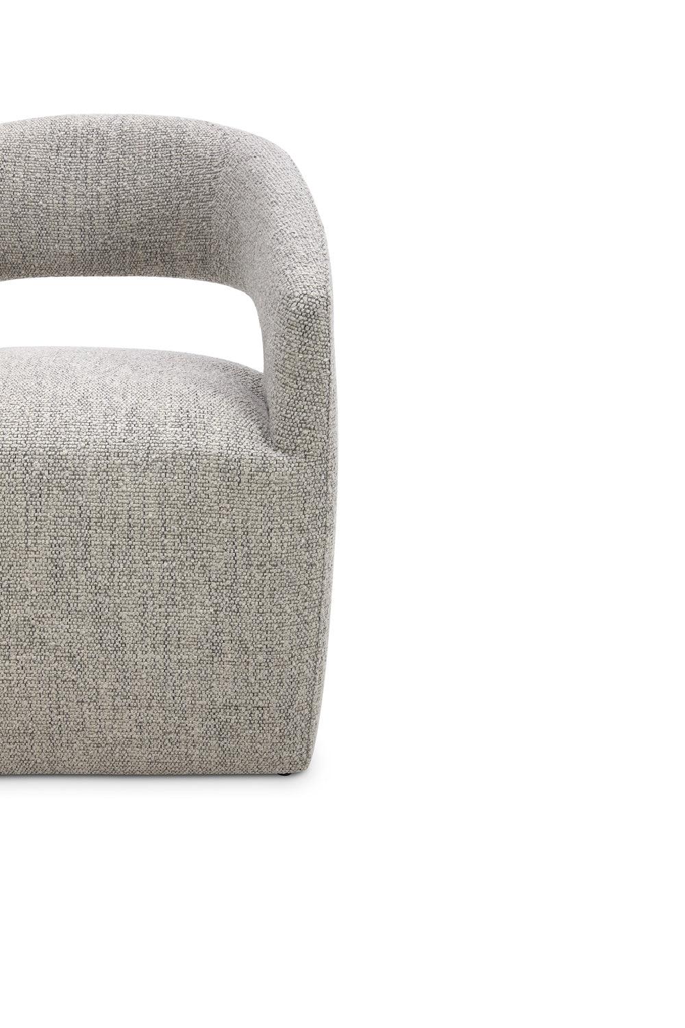 Modern European furniture - Split-Back Rolling Dining Chair - www.oroa.com