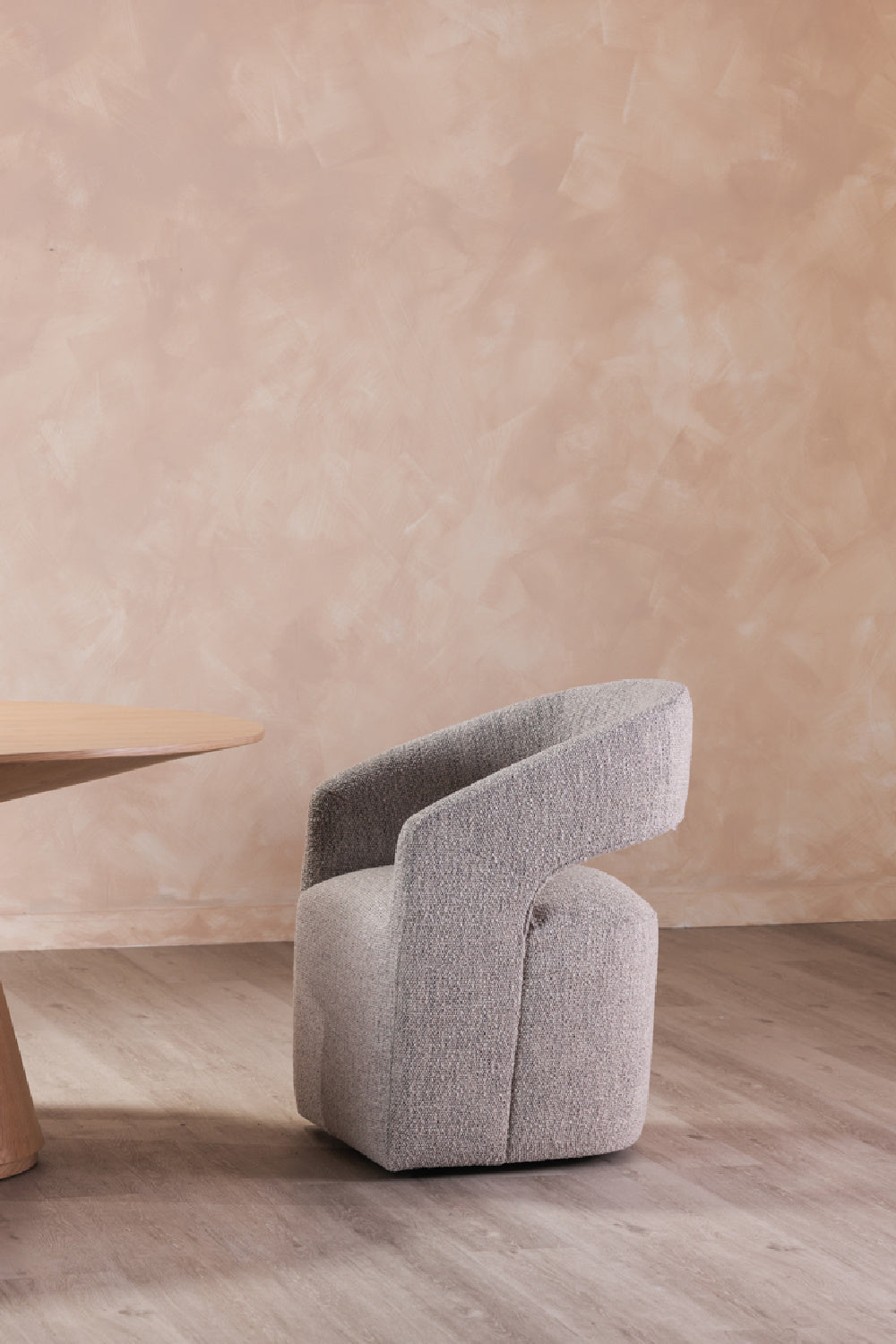 Modern European furniture - Split-Back Rolling Dining Chair - www.oroa.com