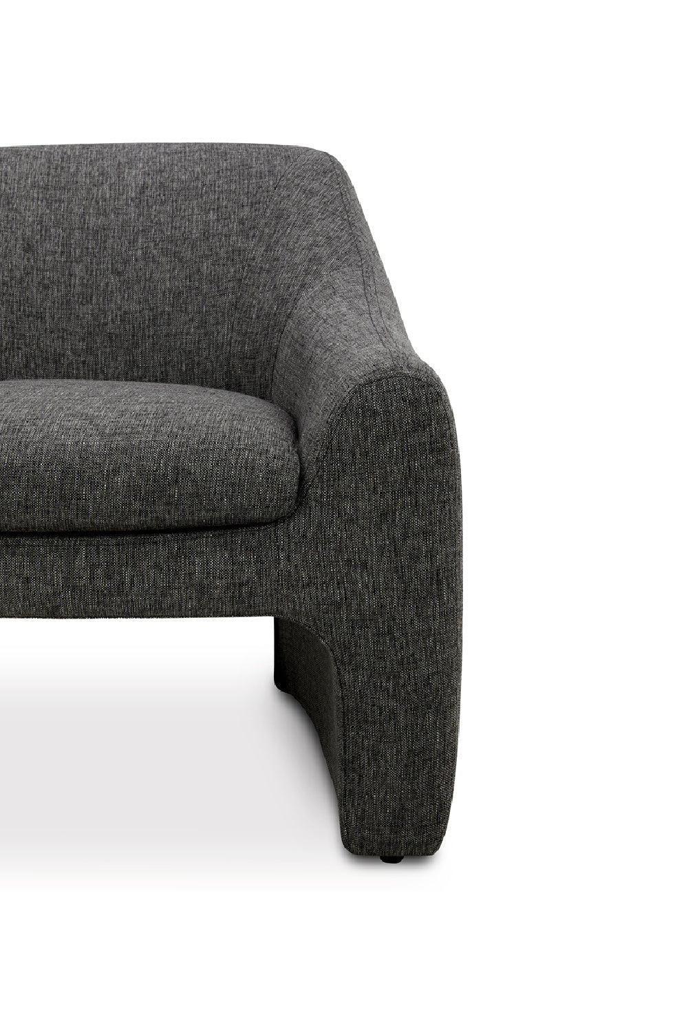 Modern European furniture - Sloped-Arm Lounge Chair - www.oroa.com