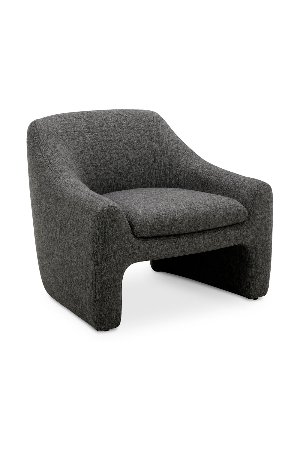 Modern European furniture - Sloped-Arm Lounge Chair - www.oroa.com