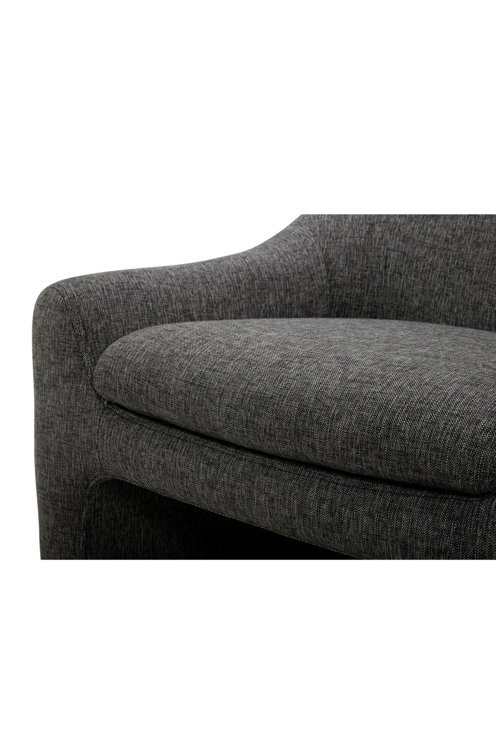 Modern European furniture - Sloped-Arm Lounge Chair - www.oroa.com