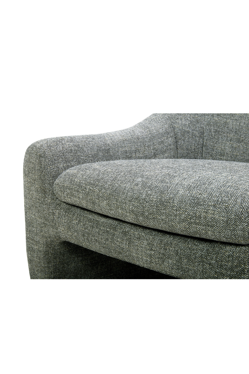 Modern European furniture - Sloped-Arm Lounge Chair - www.oroa.com
