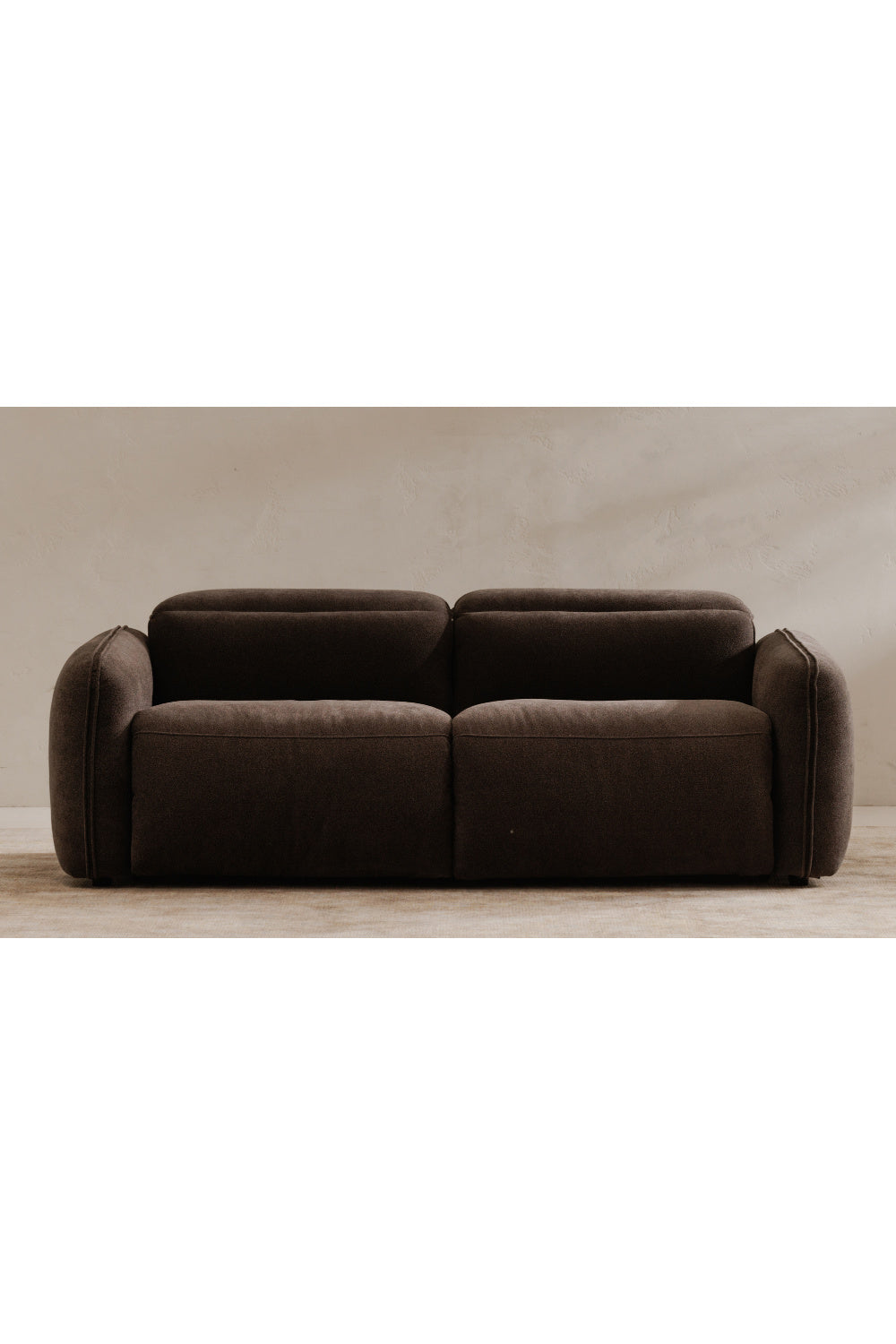 Modern European furniture - Gray Power Recliner Sofa - www.oroa.com