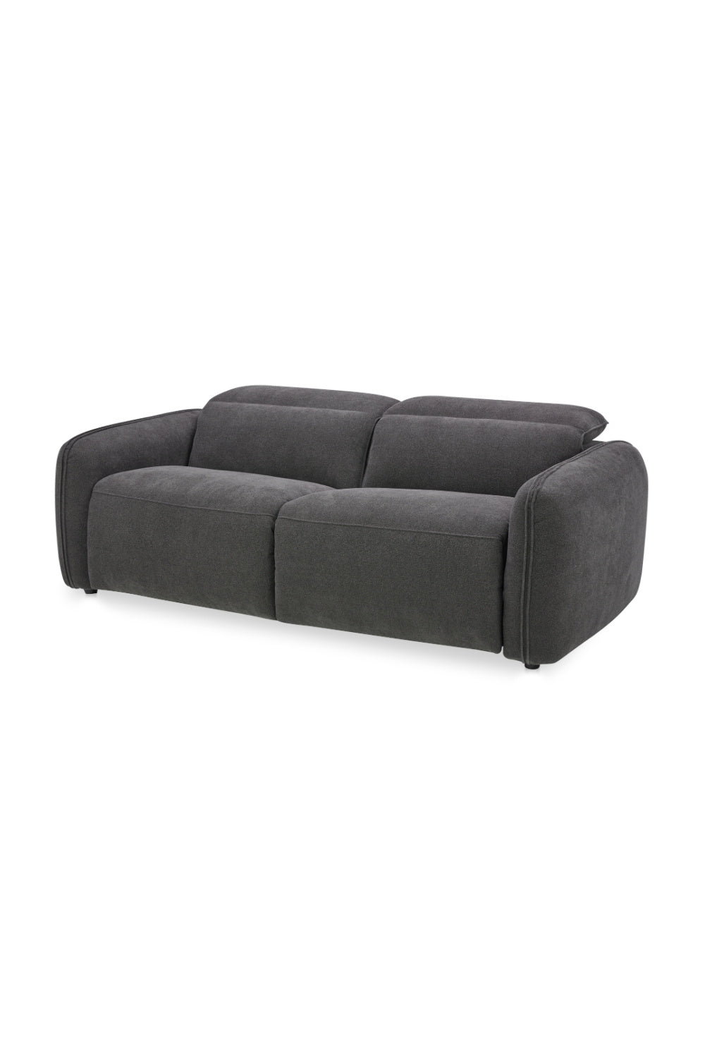 Modern European furniture - Gray Power Recliner Sofa - www.oroa.com