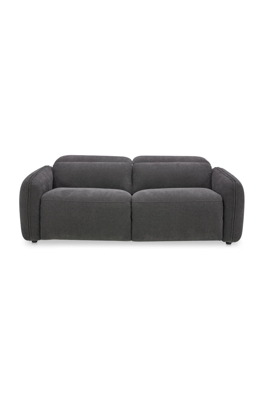 Modern European furniture - Gray Power Recliner Sofa - www.oroa.com