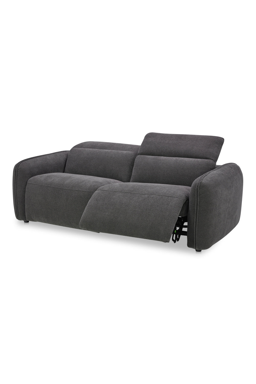 Modern European furniture - Gray Power Recliner Sofa - www.oroa.com