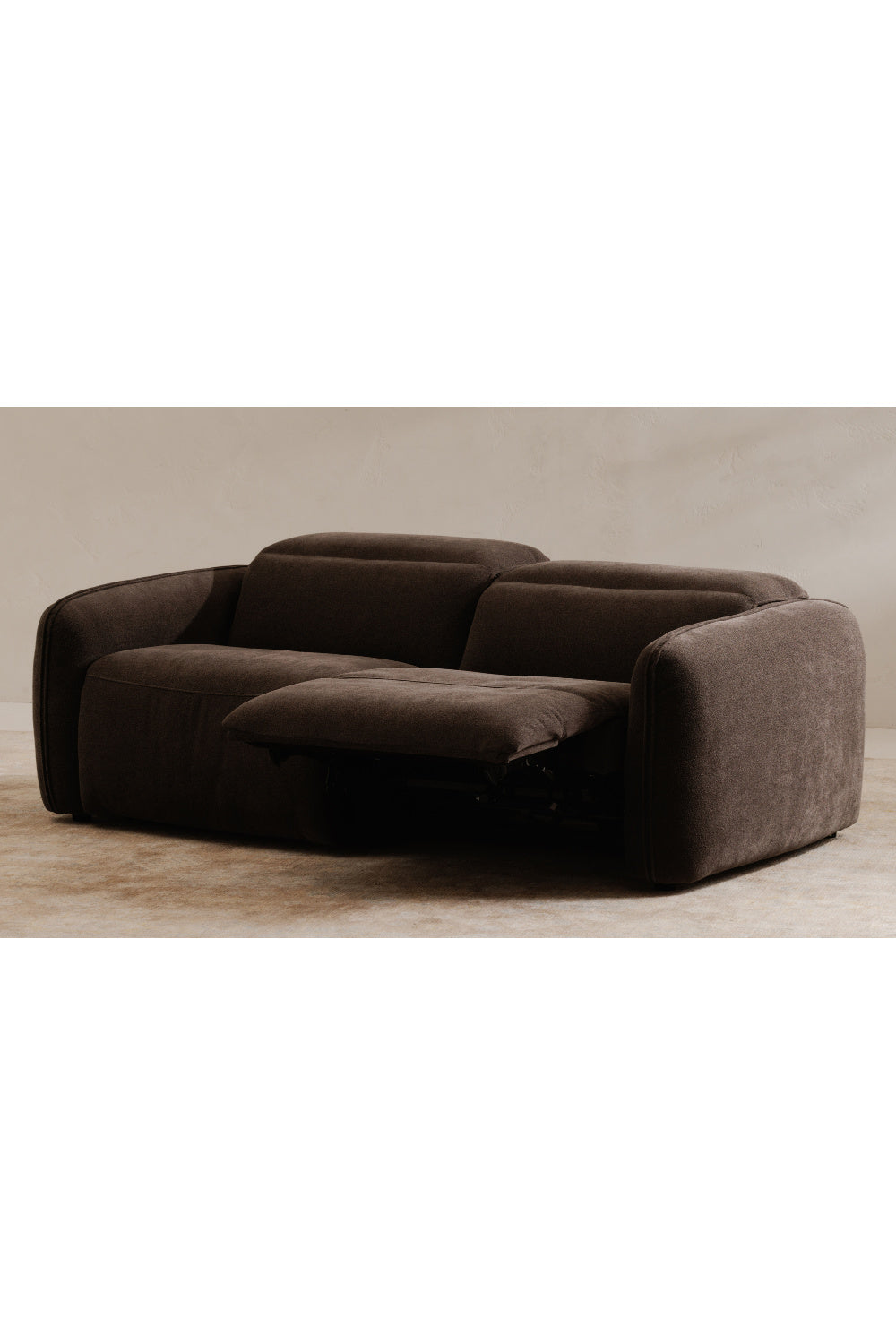 Modern European furniture - Gray Power Recliner Sofa - www.oroa.com
