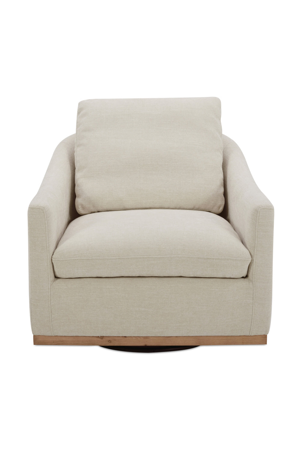 Modern European furniture - Barrel Back Swivel Lounge Chair - www.oroa.com