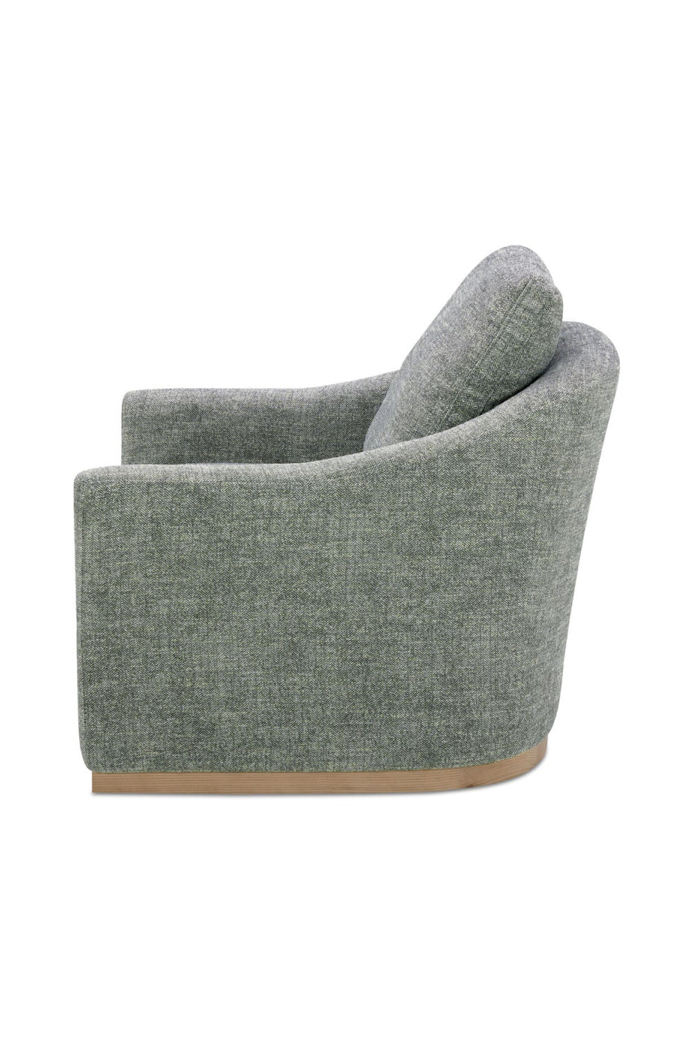 Modern European furniture - Barrel Back Swivel Lounge Chair - www.oroa.com
