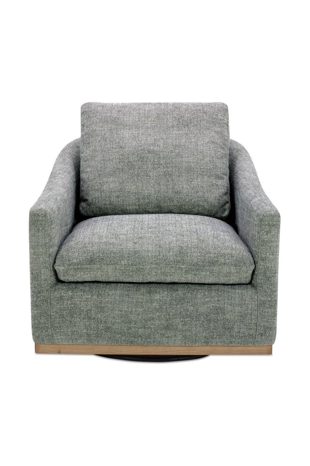Modern European furniture - Barrel Back Swivel Lounge Chair - www.oroa.com