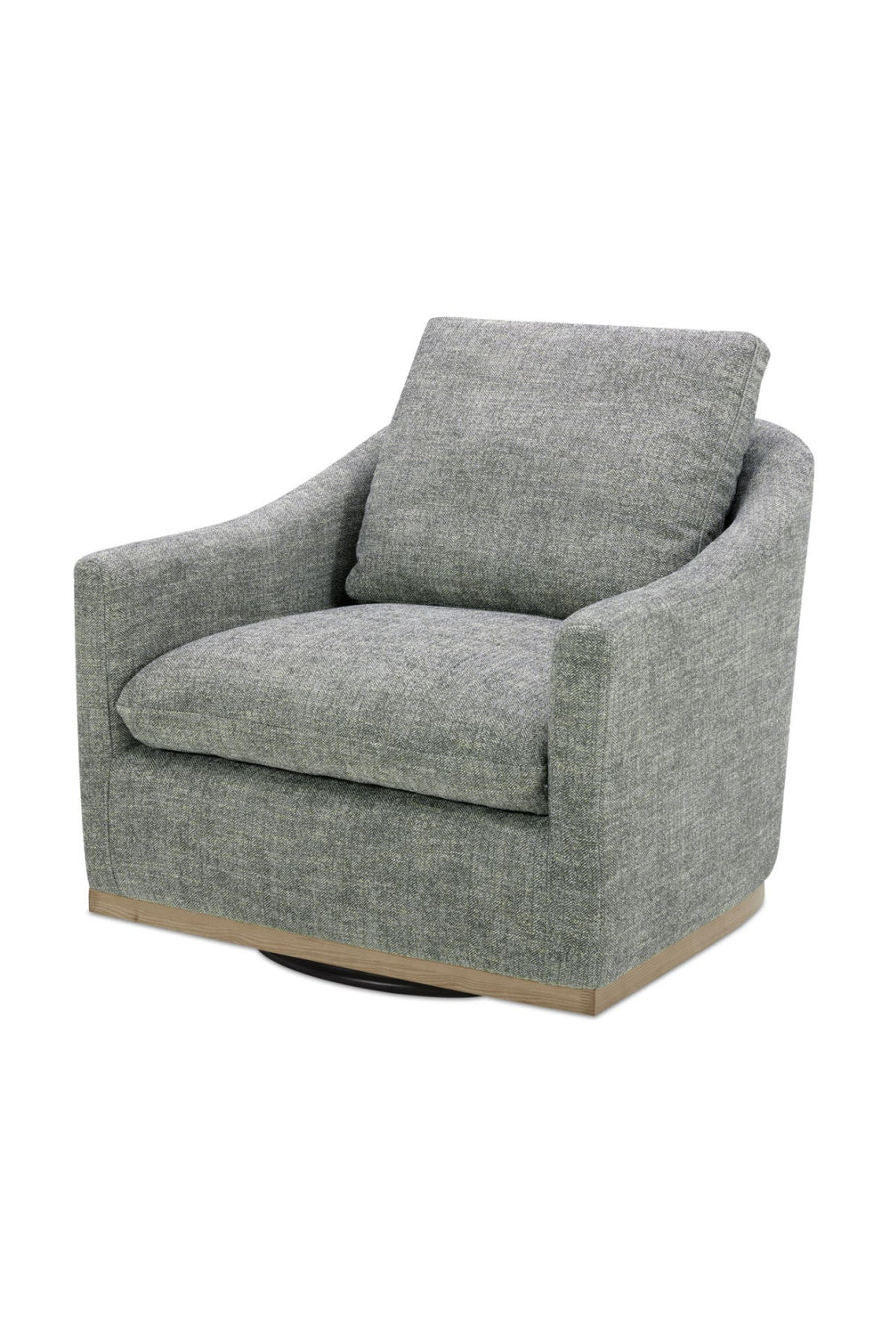 Modern European furniture - Barrel Back Swivel Lounge Chair - www.oroa.com