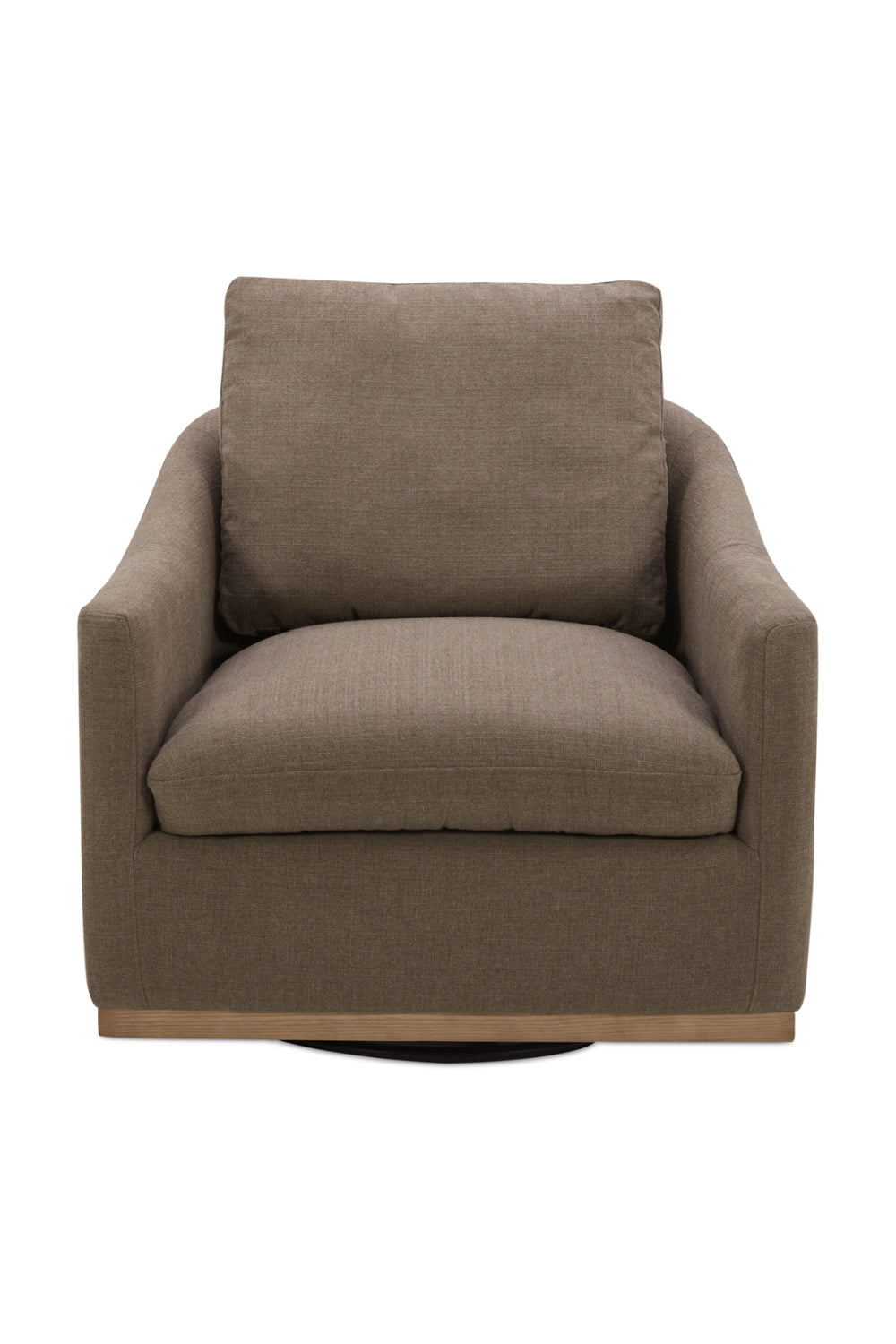 Modern European furniture - Barrel Back Swivel Lounge Chair - www.oroa.com