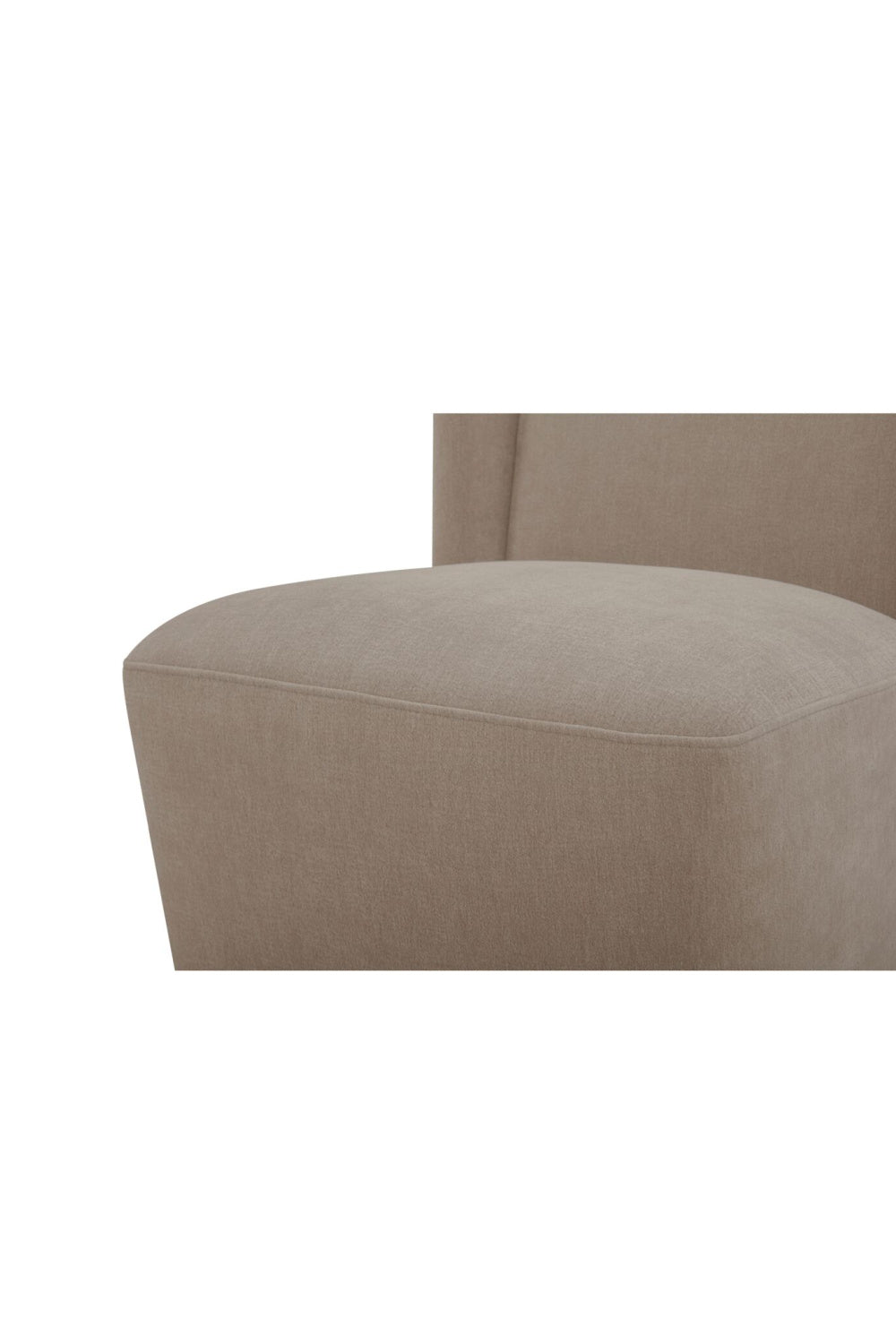 Modern European furniture - Upholstered Rolling Dining Chair - www.oroa.com