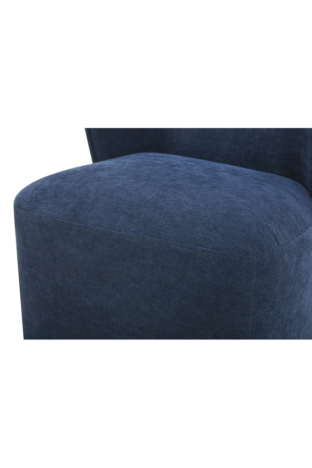 Curved Back Rolling Dining Chair | Novi Living Larson | Oroa.com