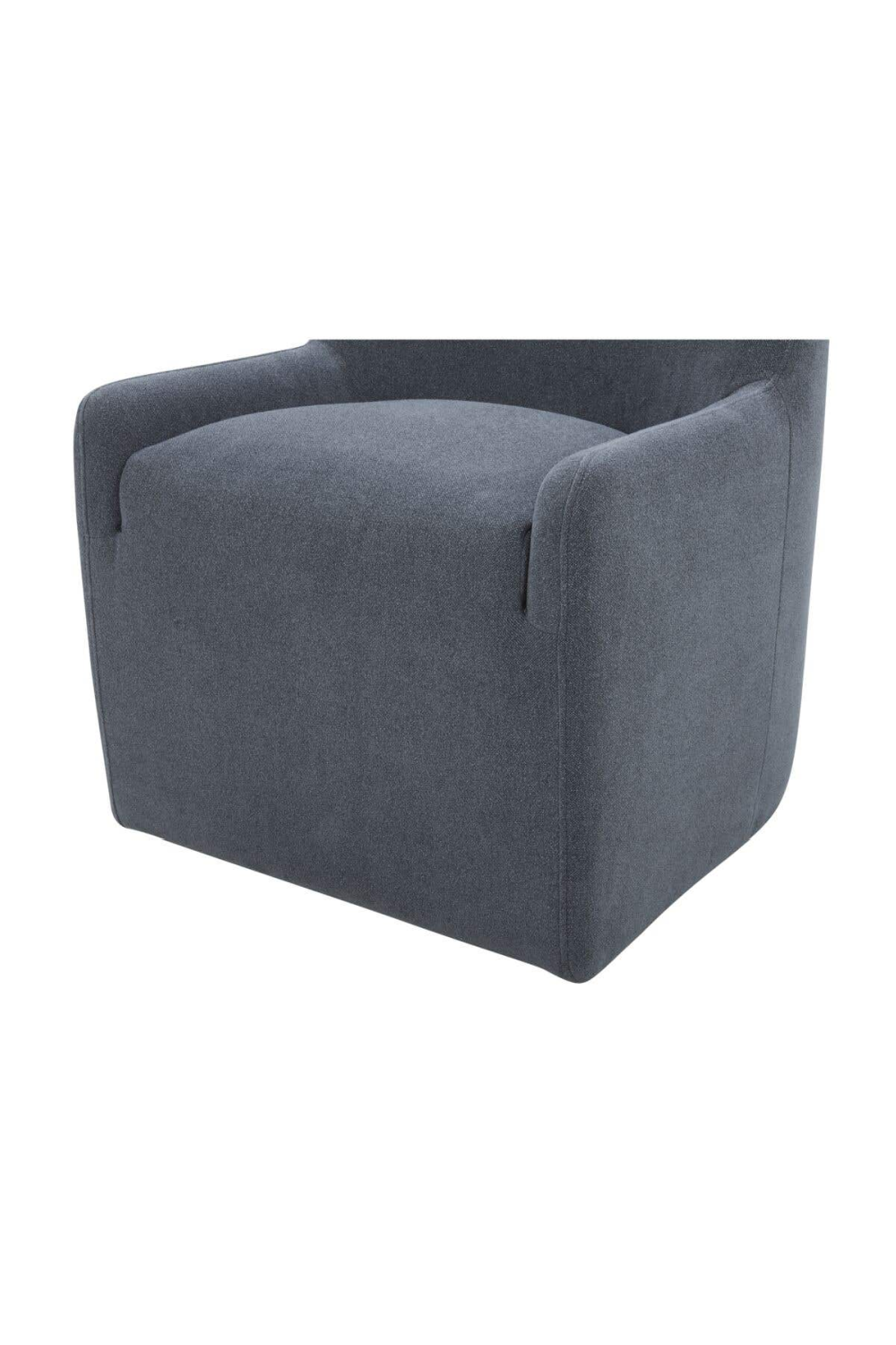 Modern European furniture - Upholstered Rolling Dining Chair - www.oroa.com