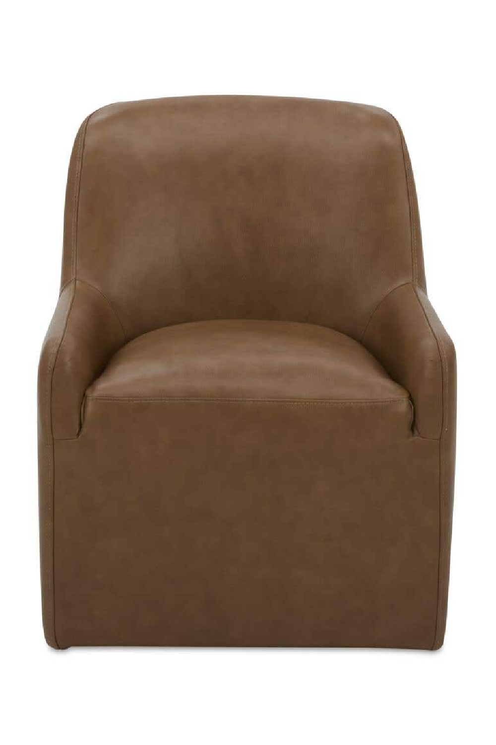 Modern European furniture - Upholstered Rolling Dining Chair - www.oroa.com