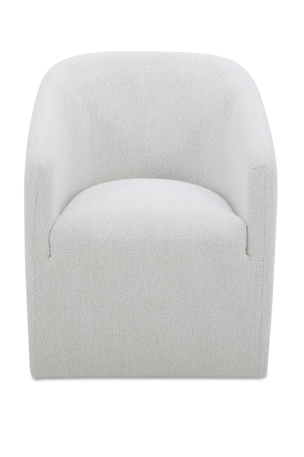 Modern European furniture - Upholstered Rolling Dining Chair - www.oroa.com