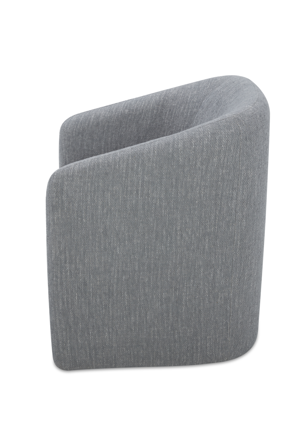Modern European furniture - Upholstered Rolling Dining Chair - www.oroa.com