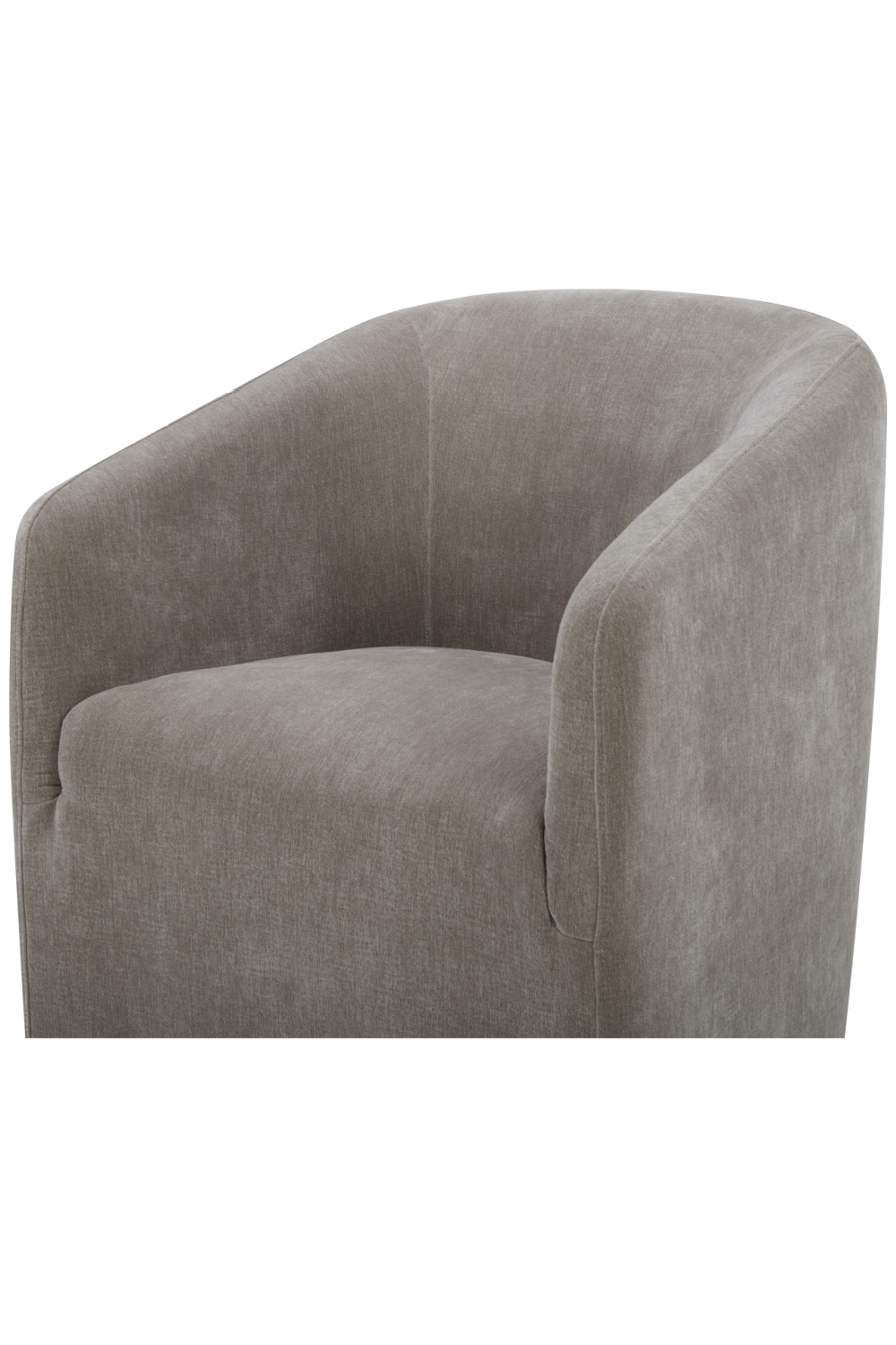 Modern European furniture - Upholstered Rolling Dining Chair - www.oroa.com