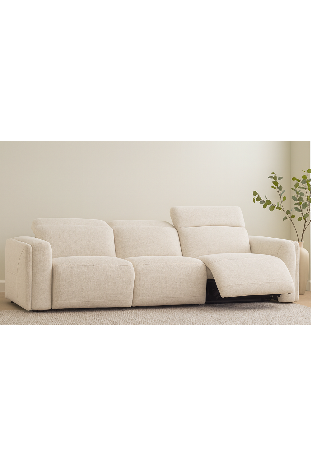 Modern European furniture - 3-Seater Power Recliner Sofa - www.oroa.com