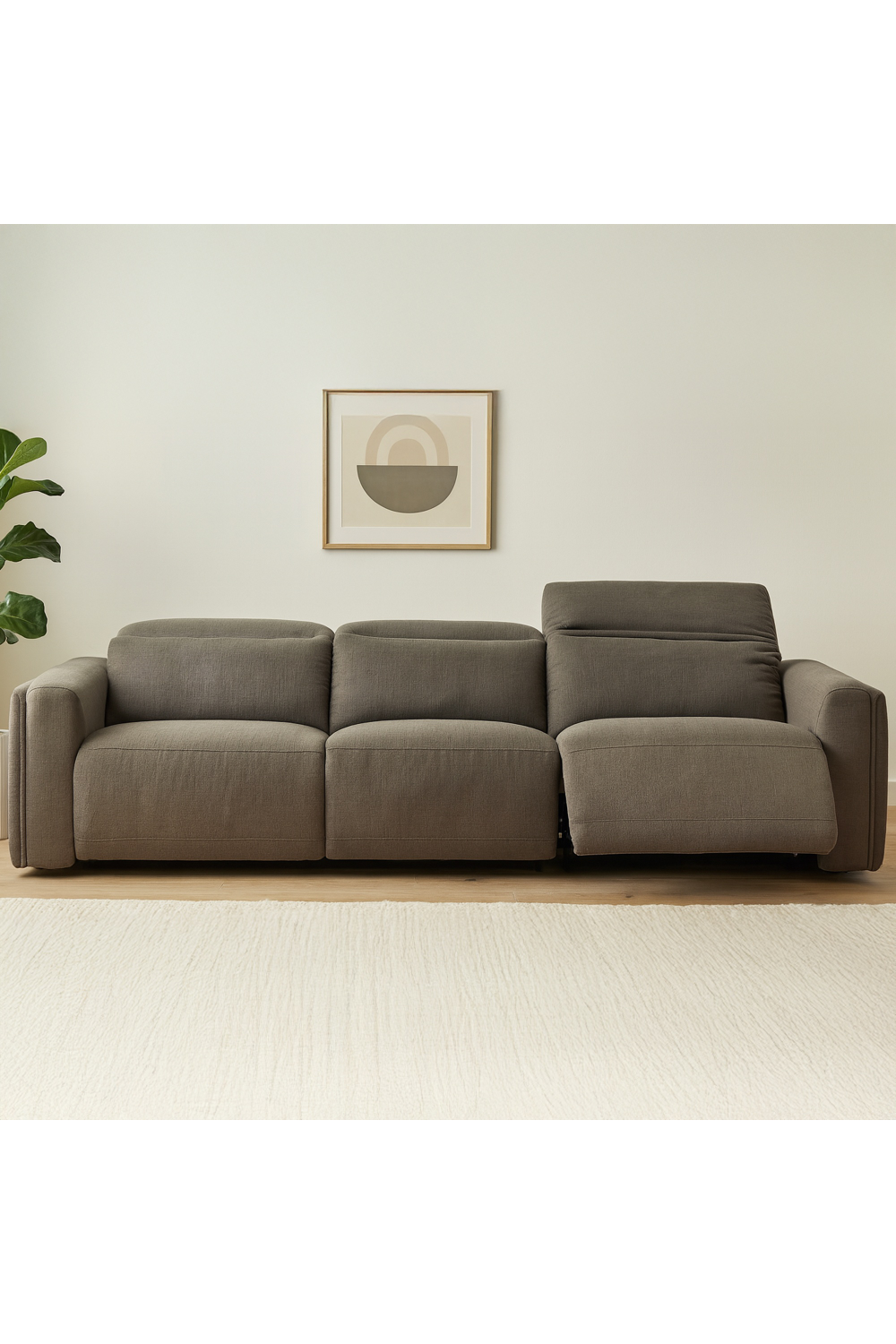 Modern European furniture - 3-Seater Power Recliner Sofa - www.oroa.com