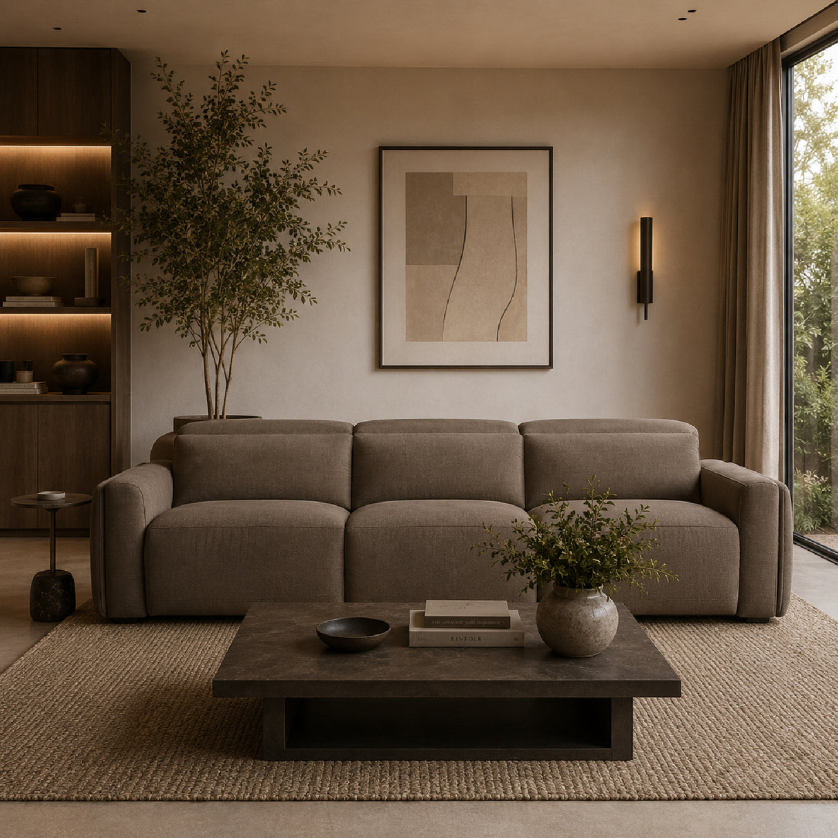 3-Seater Power Recliner Sofa | Oroa.com