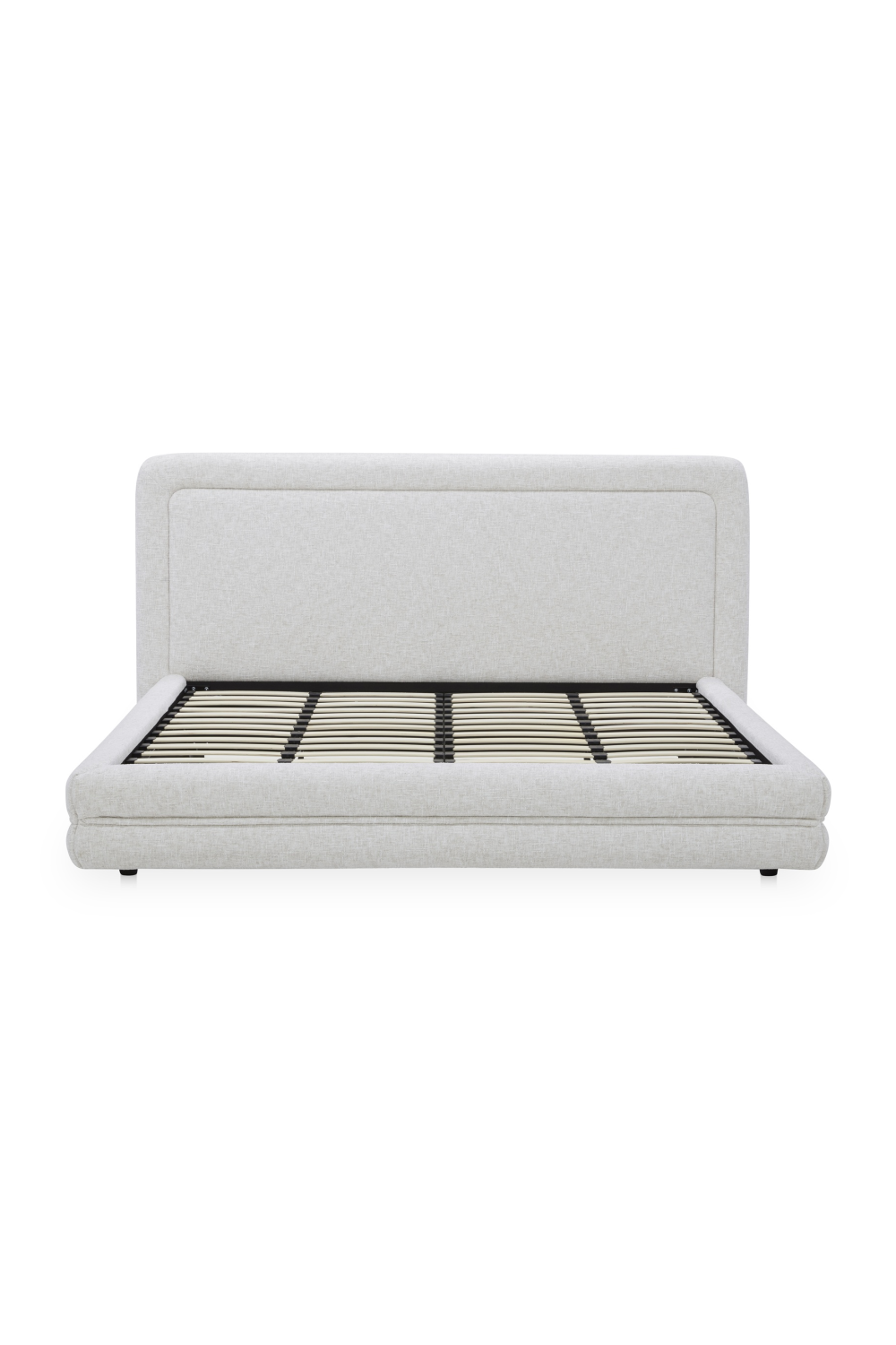 Modern European furniture - White Tufted Bed - www.oroa.com