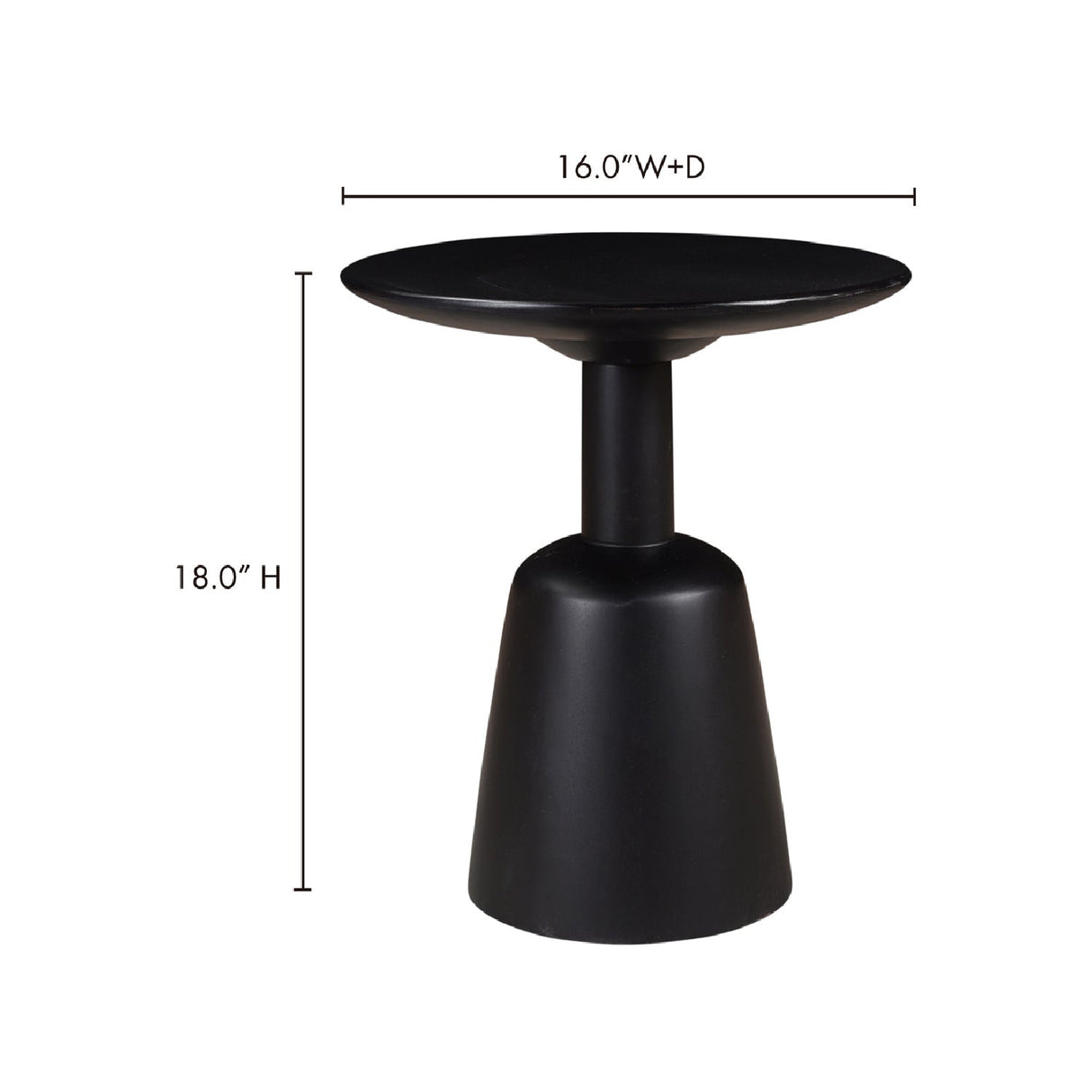 Modern European furniture - Round Wooden End Table - www.oroa.com