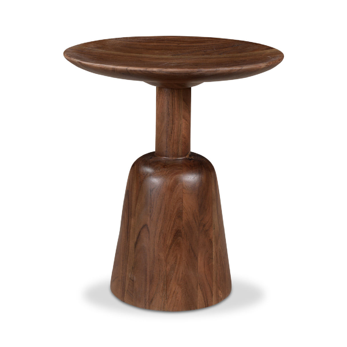 Round Wooden End Table | Novi Living Nels | Oroa.com