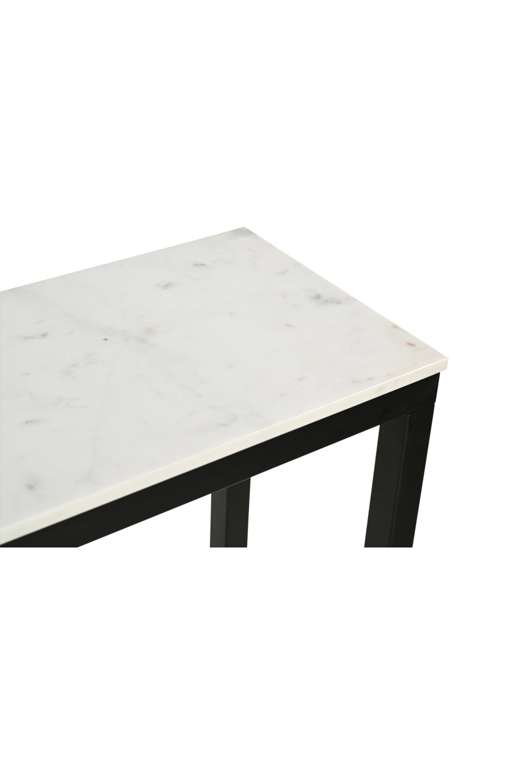 Modern European furniture - White Banswara Marble Console Table - www.oroa.com