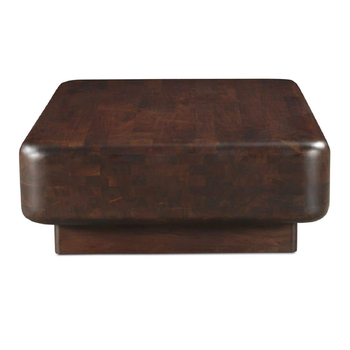 Modern European furniture - Brown Acacia Coffee Table - www.oroa.com