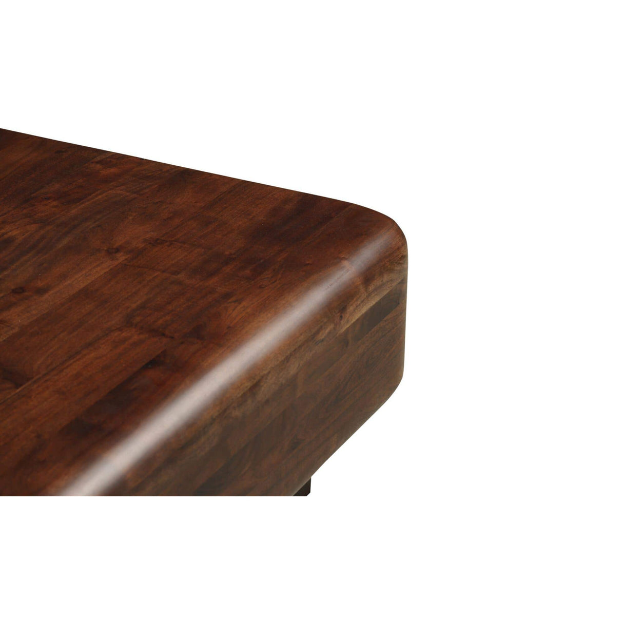 Modern European furniture - Brown Acacia Coffee Table - www.oroa.com