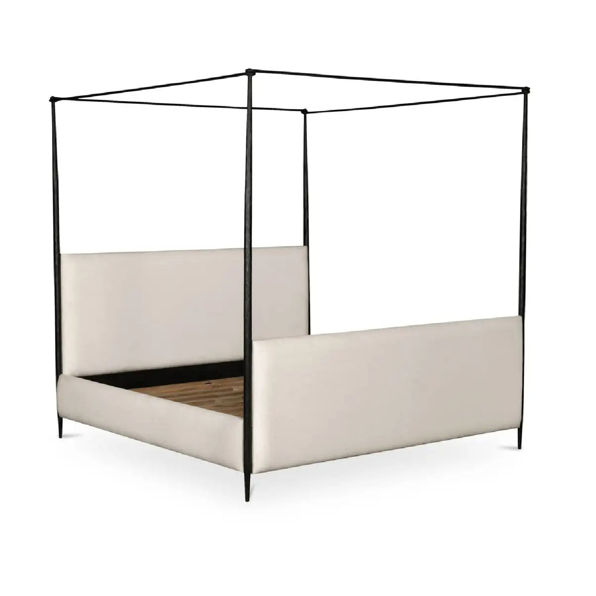 Beige Canopy Style Bed | Novi Living Viola