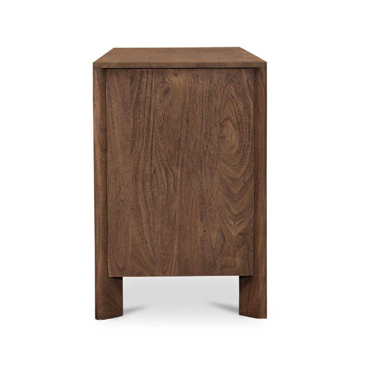 Modern or European furniture - Brown Acacia 6-Drawer Dresser - www.oroa.com