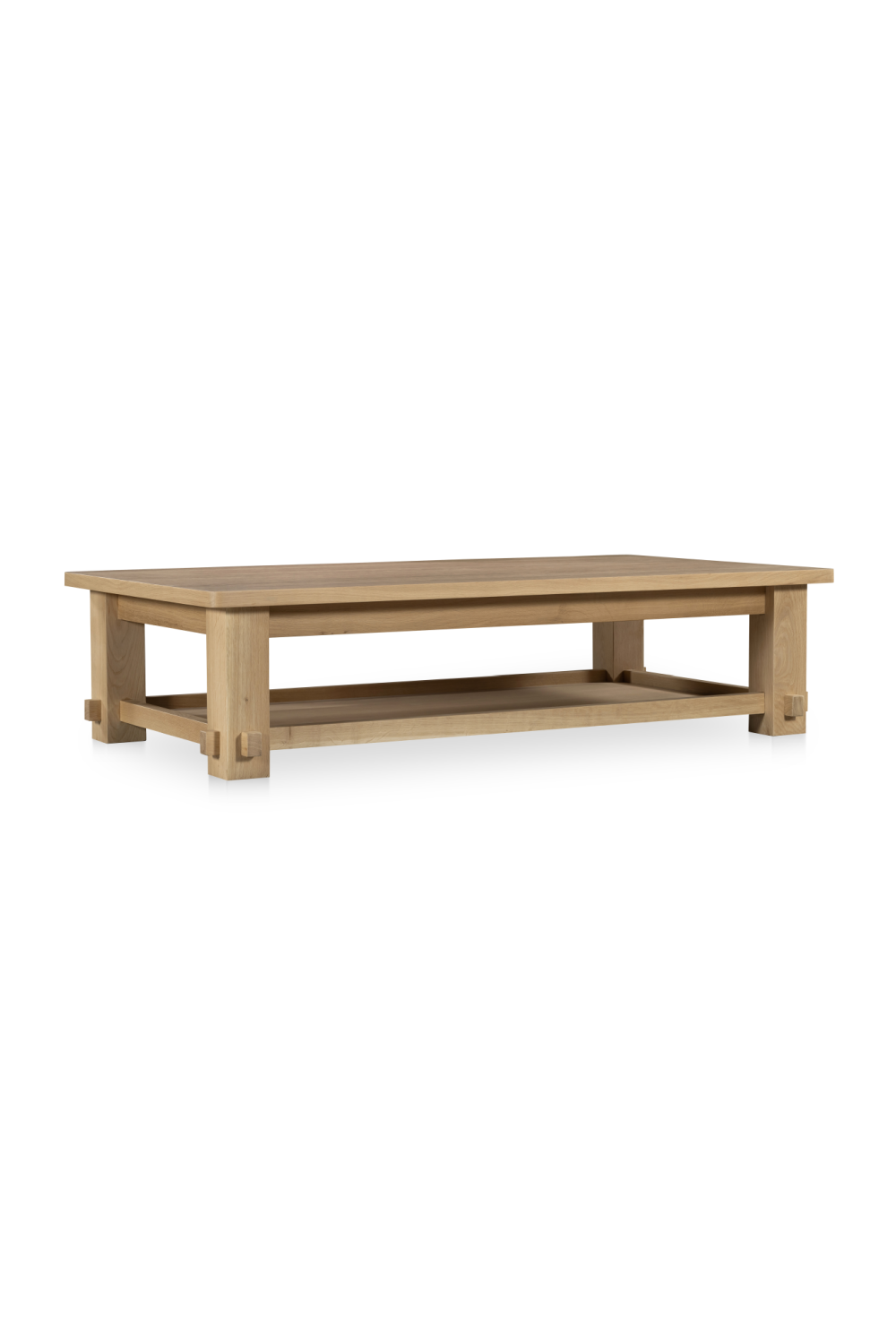 Modern European furniture - Natural Solid Oak Coffee Table - www.oroa.com