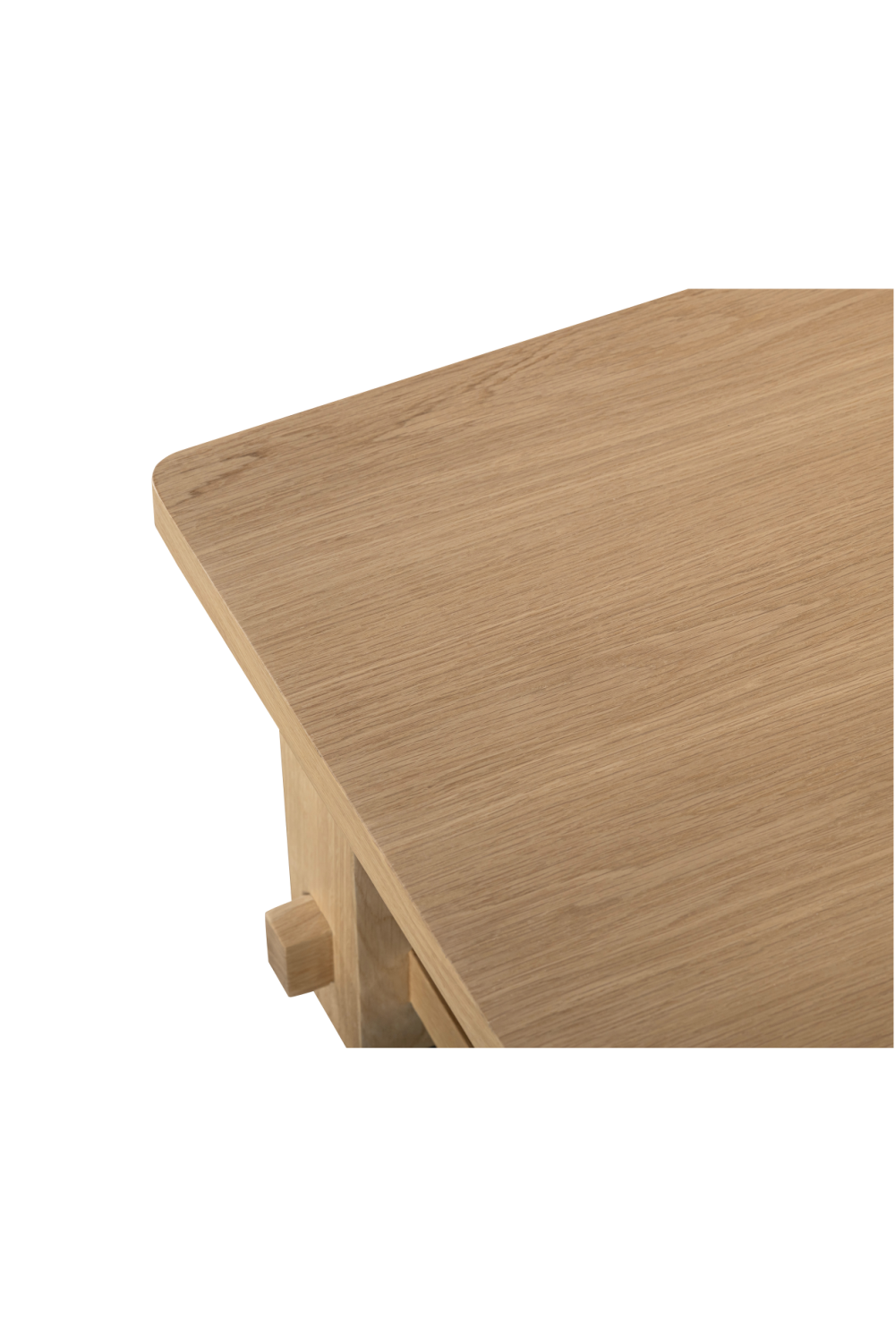 Modern European furniture - Natural Solid Oak Coffee Table - www.oroa.com